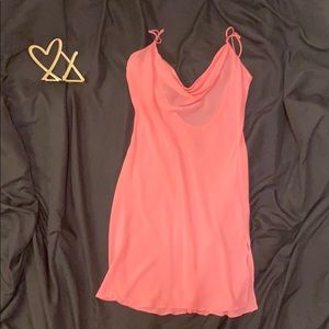 Victoria’s Secret 100% Silk Coral Slip